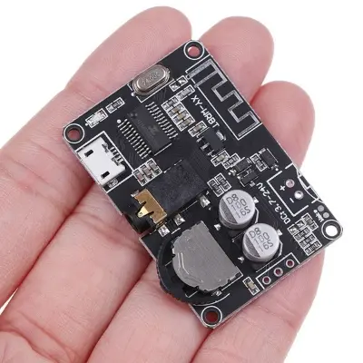 Picture of XY-WRBT Bluetooth 5.0 Bluetooth Audio Receiver Board MP3 lossless decoder board Wireless Stereo Music Module Replace XH-M139 TDA2030 Black