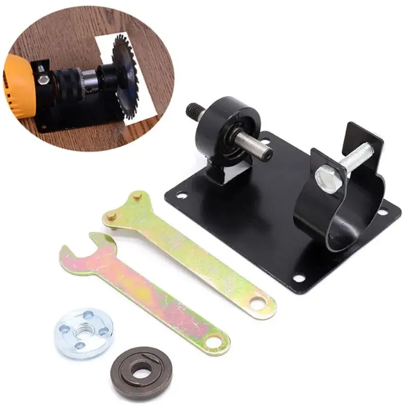 Picture of Electric Drill Stand Drill Holder for Stable Cutting Grinding Polishing DIY Electric Drill Rotary Tools Grill Base HT587 