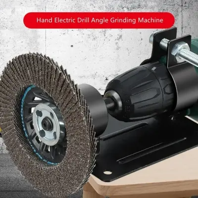 Picture of Electric Drill Stand Drill Holder for Stable Cutting Grinding Polishing DIY Electric Drill Rotary Tools Grill Base HT587 