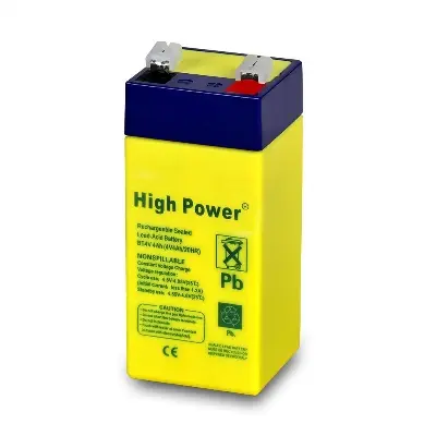 Picture of 4V 4Ah Rechargeable Li-ion battery replace for lead acid storage cell LED light bulb and electronic scale balance ( ডিজিটাল পাল্লার ব্যাটারী) 