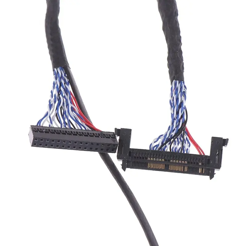 Picture of LVDS Cable 2Ch 8 bit 51 pin Left Power 1920x1080 LG 32" 51" panelPa 