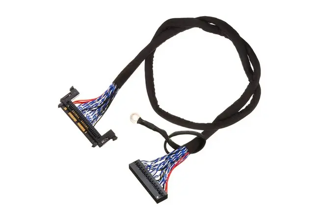 Picture of LVDS Cable 2Ch 8 bit 51 pin Left Power 1920x1080 LG 32" 51" panelPa 
