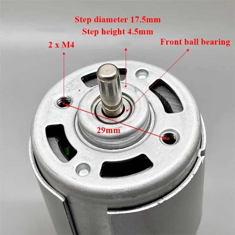 Picture of ACTUATOR AEM718011 RS-775 Motor DC12V

18V 24V 36V 17500RPM High Speed Large Torque Ball Bearing Electric Drill Garden Tool Motor 