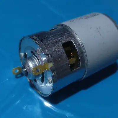 Picture of RS775 DC Motor 12V 5mm Shaft Front Ball Bearing Backend Copper Bush 150W for DIY Project Water Pump Sprayer 