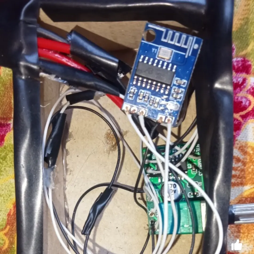 Picture of Pam8403 Volume Control Amplifier  + Bluetooth Audio Receiver Combo Amplifier 3W Stereo 5V 5A Powered S 