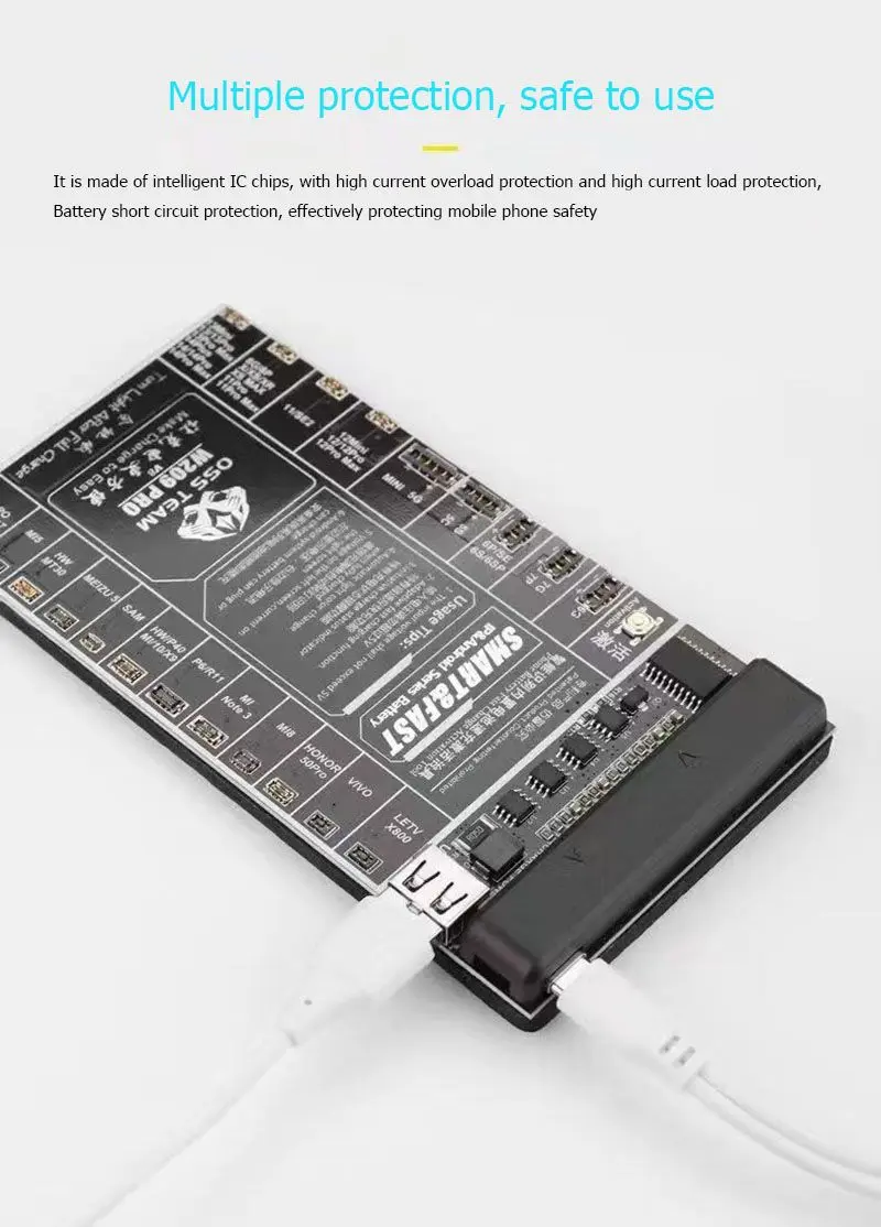 Picture of Professional Phone Activation Charge Circuit Board With USB Cable for Phone iPad Samsung Xiaomi Huawei Battery Repair Apple iPhone SE