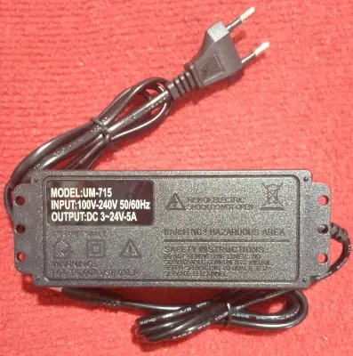 Picture of Adjustable DC 3V-24V Power Adapter with LED Voltmeter 775 Motor Power Supply AC 220V to DC 3V-24V Lighting Power Supply for LED Light RS775 775 DC Motor Audio Amplifier 