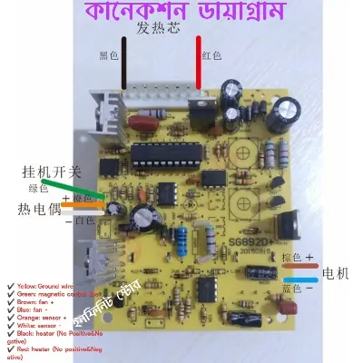 Picture of Hot Air Gun_Handle Desoldering Soldering Heat_Gun Handle For 858D 868D 858A 878D Rework Solder Repair Station 