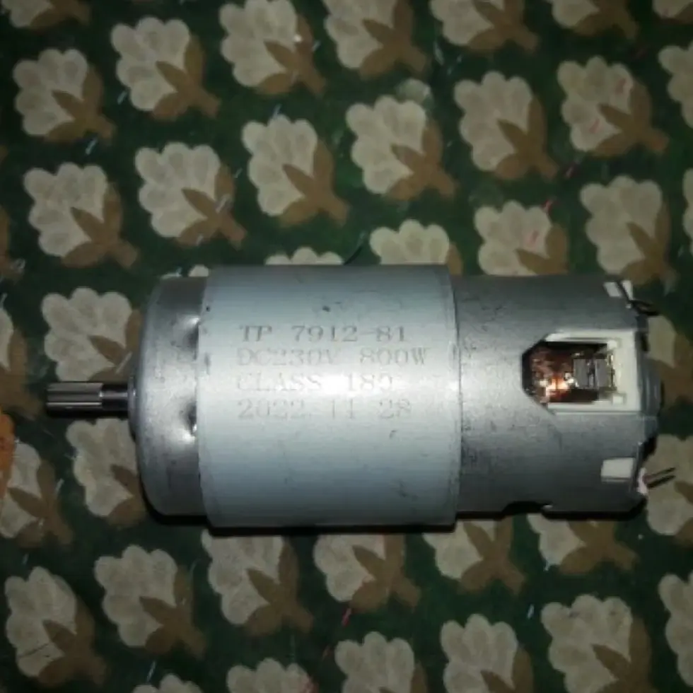 Picture of 800W DC Alternator Motor Generate DC 220V when rotated 15000rpm DIY Project Similar DN-8112 DN-6612 