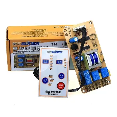 Picture of Suoer SON-WB01 Universal Microwave Oven Motherboard Computer Modification Board full Automatic with Function Keyboard for 20L to 30L 