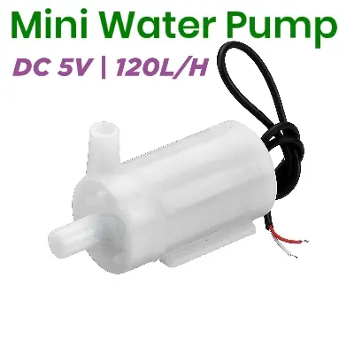 Picture of 3-5V USB Mini Submersible DC Water Pump 120L/H for  Aquarium 100 gm