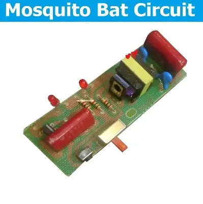 Picture of DIY Mosquito Killing Bat Circuit AC 220V Charging Indicator Torch Function 4V Battery Charging Replacement Parts Green