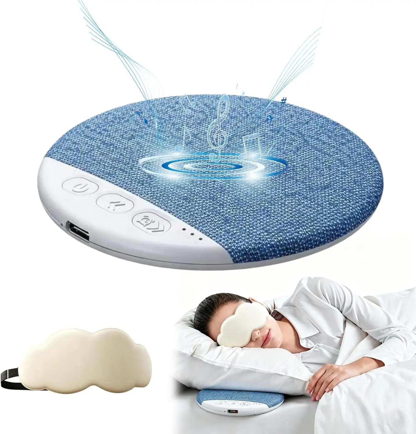Picture of X3 Pro Sleep Speaker – Bluetooth Under Pillow Mini Speaker with White Noise & Auto-Off Timer | Perfect for Deep Sleep