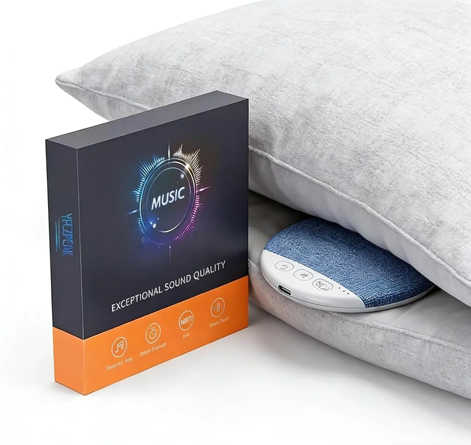 Picture of X3 Pro Sleep Speaker – Bluetooth Under Pillow Mini Speaker with White Noise & Auto-Off Timer | Perfect for Deep Sleep