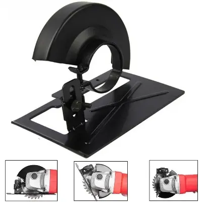 Picture of Vastar Adjustable Thickened Steel AnVastar Adjustable Thickened Steel Angle Grinder Balance Bracket Holder Cutting Machine Base Protection Cover DIY Woodwoking Tool 