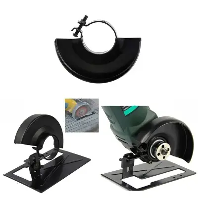 Picture of Vastar Adjustable Thickened Steel AnVastar Adjustable Thickened Steel Angle Grinder Balance Bracket Holder Cutting Machine Base Protection Cover DIY Woodwoking Tool 