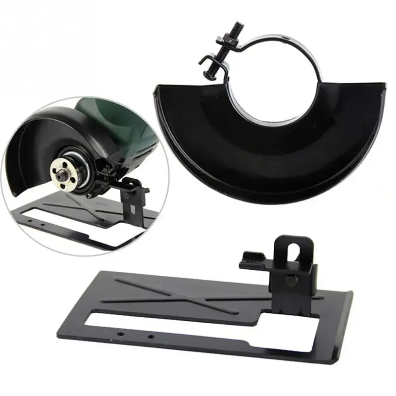 Picture of Vastar Adjustable Thickened Steel AnVastar Adjustable Thickened Steel Angle Grinder Balance Bracket Holder Cutting Machine Base Protection Cover DIY Woodwoking Tool 