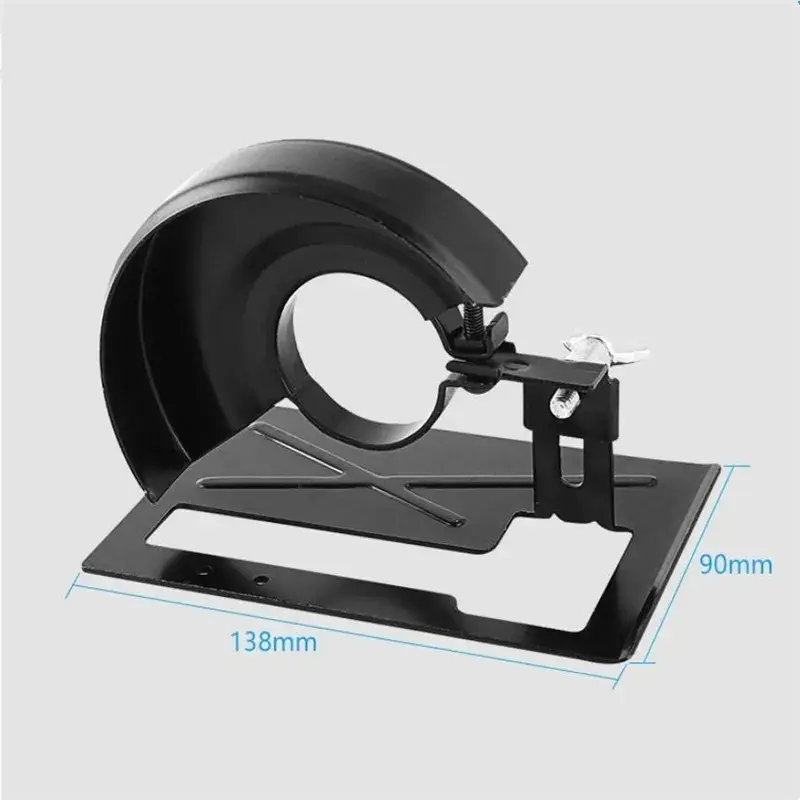 Picture of Vastar Adjustable Thickened Steel AnVastar Adjustable Thickened Steel Angle Grinder Balance Bracket Holder Cutting Machine Base Protection Cover DIY Woodwoking Tool 