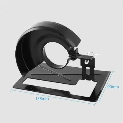 Picture of Vastar Adjustable Thickened Steel AnVastar Adjustable Thickened Steel Angle Grinder Balance Bracket Holder Cutting Machine Base Protection Cover DIY Woodwoking Tool 