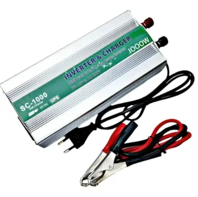 Picture of Solar Power 4 in 1 Home Inverter 12V 220V 1000W Power Inverter With Built In Battery Charger for Laptop CPU LED TV Home Electronics 