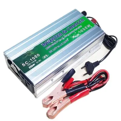 Picture of Solar Power 4 in 1 Home Inverter 12V 220V 1000W Power Inverter With Built In Battery Charger for Laptop CPU LED TV Home Electronics 