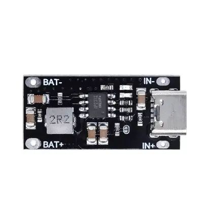 Picture of Usb Type C 3A High Current Ip2312 Polymer Ternary Lithium Battery Quick Fast Charging Board Charger Module Smart Home Replace Tp4056 Eta4096 - Solar Panel 