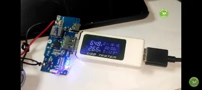 Picture of 18W Quick Charge PD3.1   Digital Power Bank Circuit 3 in 1 Charging Input Output Port LED Display 