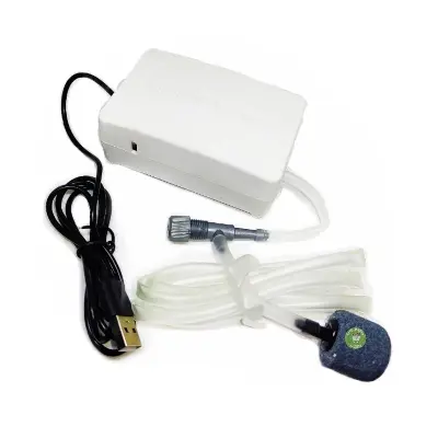 Picture of Portable Mini Usb Aquarium Fish Tank Oxygen Air Oxygen Increasing Water Pump Mute Energy Saving Aquatic Terrarium  Accessories 100 gm