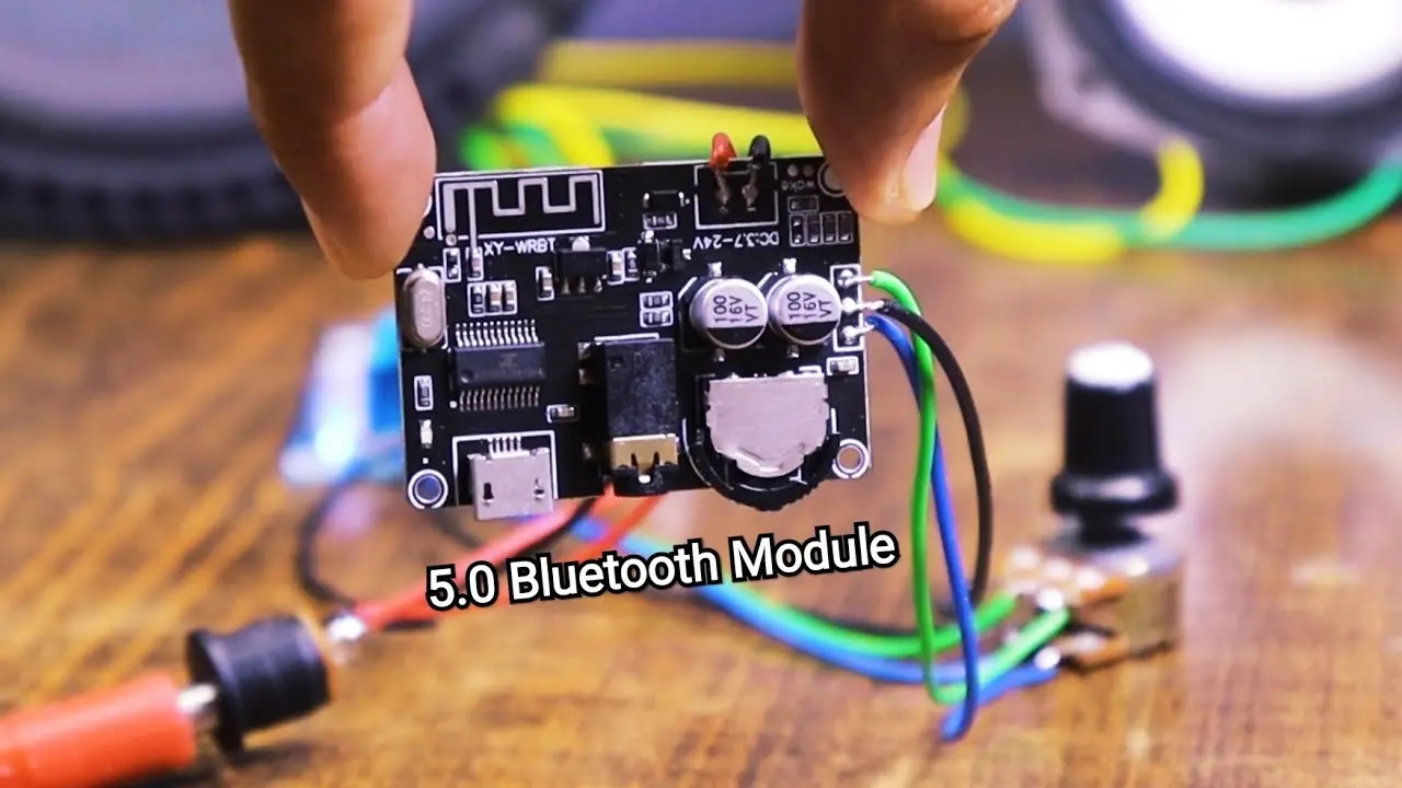 Picture of Bluetooth Audio Receiver Board mp3 Black Lossless Decoder XY-WRBT 