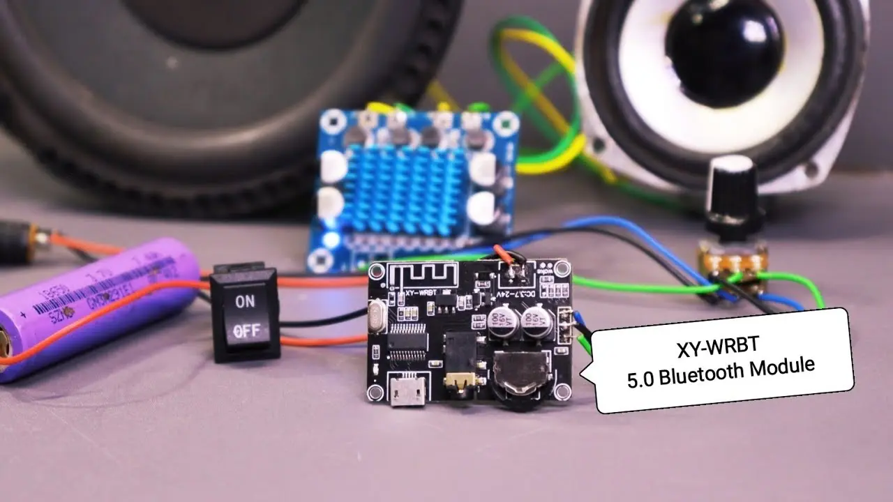 Picture of Bluetooth Audio Receiver Board mp3 Black Lossless Decoder XY-WRBT 