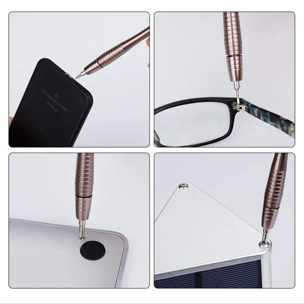 Picture of XW-6025 25 in1 Portabel Interchangeable Screwdriver Set for Telecommunication Mobile Phone Repair Tool Kit Wallet Type for iPhone iPad Laptop 