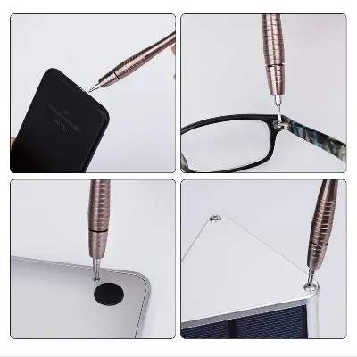 Picture of XW-6025 25 in1 Portabel Interchangeable Screwdriver Set for Telecommunication Mobile Phone Repair Tool Kit Wallet Type for iPhone iPad Laptop 