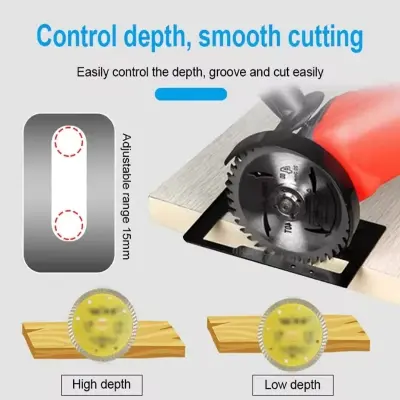 Picture of Sand Stand + Protective Cover Thickened Angle Grinder Holder Shield Guard Bracket Adjustable Cutting Machine working Power Tools Support Stand For 100mm Angle Grinder Wood 775 Motor Drill 