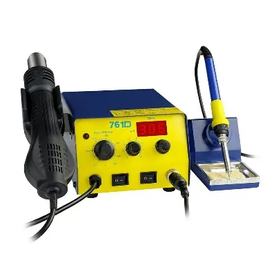 Picture of 2 IN 1 LED Digital Soldering Station Hot_Air_Gun Rework Station Replace Koocu-881D Kada 878D+ 