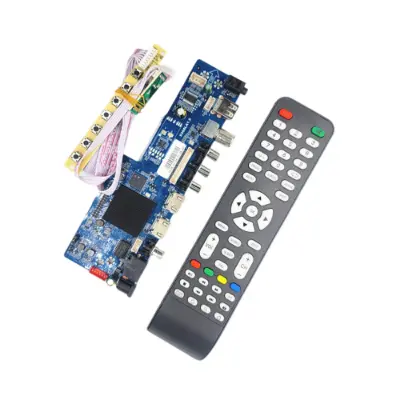 Picture of S368A1.5 Android 9 Pie Quad Core Network Smart TV Motherboard 1GB 512MB RAM +8GB 4G ROM + Manu Keyboard Use Old Laptop Screen 10"-24" Display HD and Firmware 