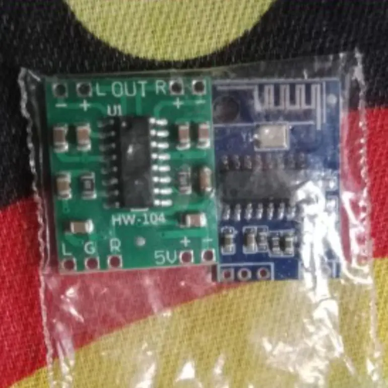 Picture of 5V Bluetooth 3W Combo Pam8403 + Bluetooth PCB Receiver 5V 1A Powered Long Coverage 