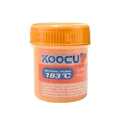 Picture of Koocu advanced BGA IC Paste SN63/PB67 183°C Solder Paste Tin Mix IC Rebbling Paste iPhone Xiaomi Vivo Realme Samsung Huawe Chip replace BGA Rebuking Soldier 