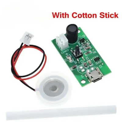 Picture of USB Mini Humidifier DIY Kits Mist Maker and Driver Circuit Board Fogger Atomization Film Atomizer Sheet Mini Oscillating Multicolor