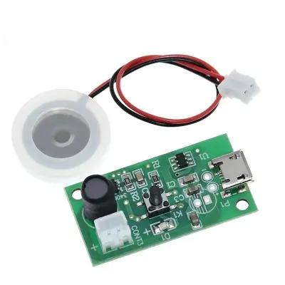 Picture of USB Mini Humidifier DIY Kits Mist Maker and Driver Circuit Board Fogger Atomization Film Atomizer Sheet Mini Oscillating Multicolor