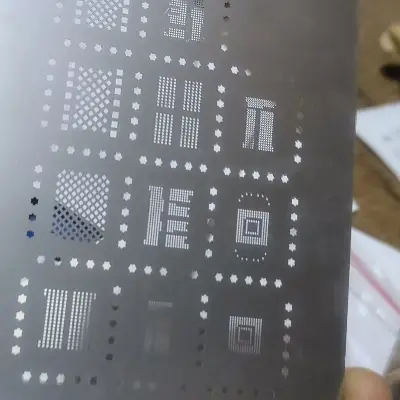 Picture of EMMC:3 BGA IC Reballing Stencil For Android Nand Flash EMMC EMCP UFS LPDDR PCIE BGA162 BGA153 BGA169 BGA221 BGA186 BGA297 BGA254 BGA178 BGA200 BGA110 BGA60 BGA70 similar EMMC:1 EMMC:2 EMMC:3 Relife RL-044 OT2 Koocu 