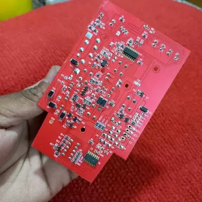 Picture of F0178D Rechargeable Fan Control Circuit Board Digital LED Display PWM Fan Speed Control LED Lamp ON OFF USB Function Replacement Parts for Sogo Sunca Defender Kennede AC / DC Rechargeable Fan 