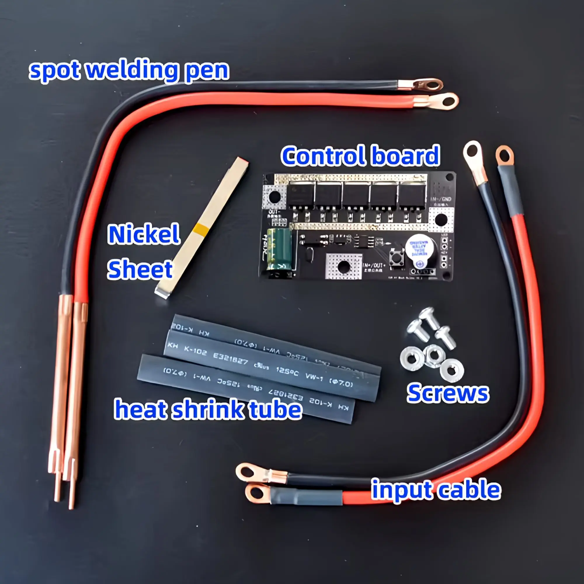 Picture of DIY Portable 12V Battery Energy Storage Spot Welding Machine PCB Circuit Board Mini Welder Set Pen for 3.7V Lithium Battery18650 26650 