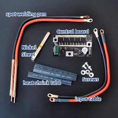 Picture of DIY Portable 12V Battery Energy Storage Spot Welding Machine PCB Circuit Board Mini Welder Set Pen for 3.7V Lithium Battery18650 26650 