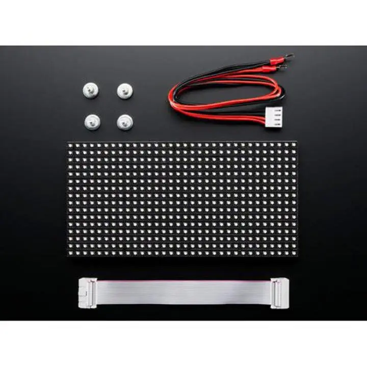 Picture of P10 Red LED Single Color SMD LED Signboard Panel 32*16 Pixel 320*160mm for Single color LED display Scrolling message led sign 16 x 32 P10 RED SMD