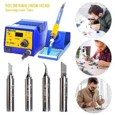 Picture of Mechanic Master Series 900M-T-SK 900M-T-TIS 900M-T-TI 900M-T-K flying line Soldering Iron tip Lead-Free for 936 937 Soldering Station Iron Tip 