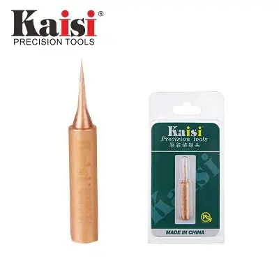 Picture of Kaisi 900M-T-I 900M-T-IS Oxygen-free Copper Soldering Iron Tip For Solder Station Tools for Kada 878D+ Koocu-881D AP-886D Soldering Stations 