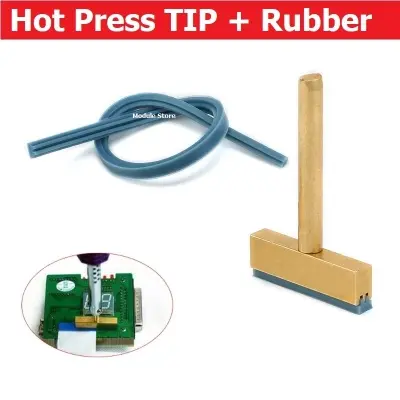 Picture of Soldering Tips 40W~60W T Shape Soldering Iron Tips with Hot Press for  LCD LED Panel Screen Flex Cable Repair 