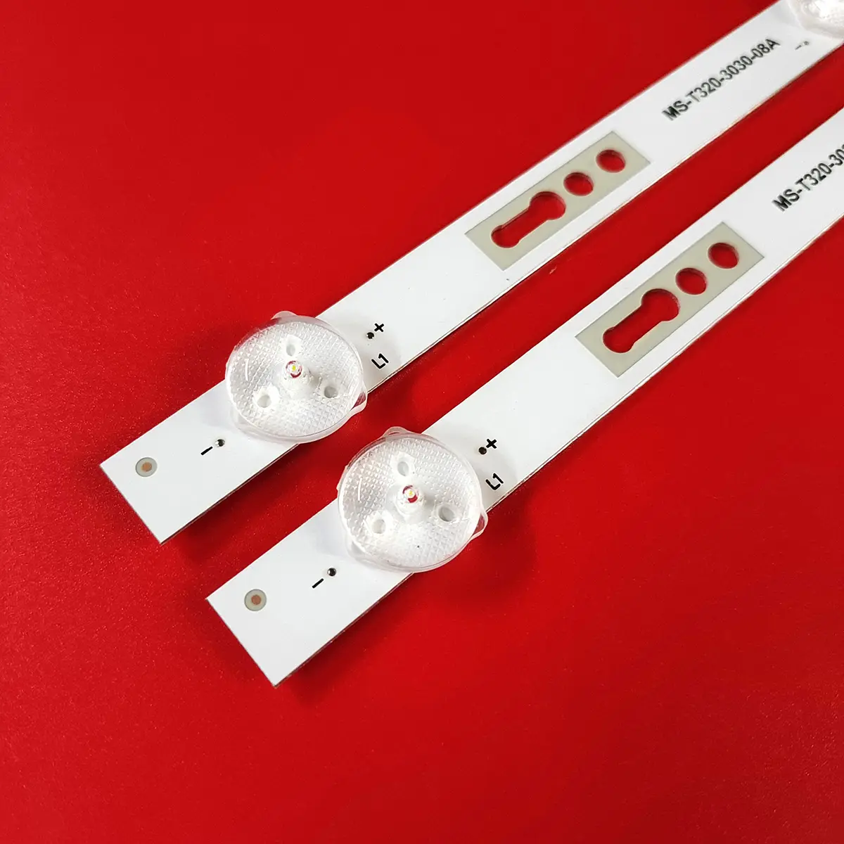 Picture of 2pcs 3V 6 LED Led Backlight strips for NEO 32INCH LED TV 32A/3210 JS-ME32M106ED.908L 6LED 3V MS-T320-3030-08A MC-32A06X 