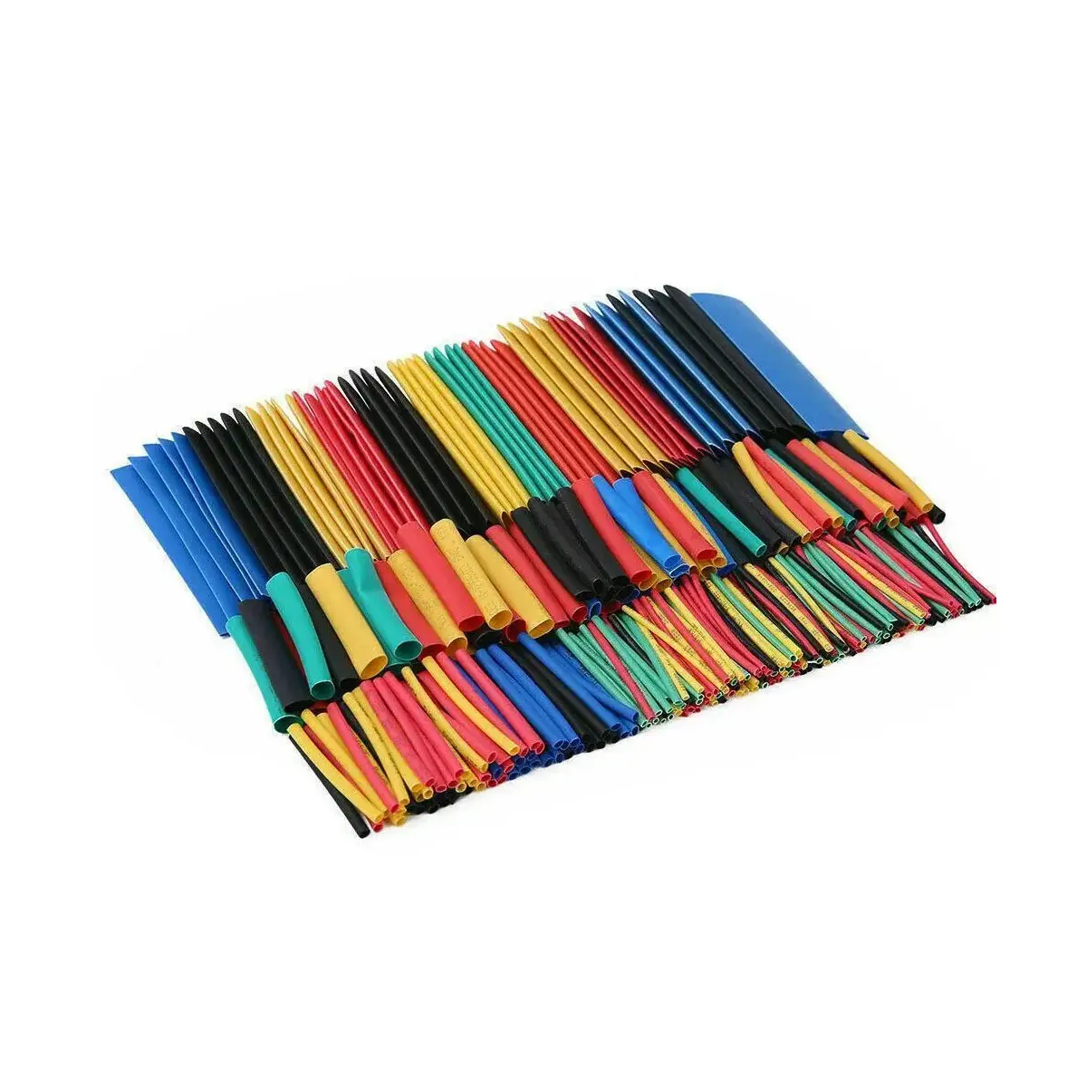 Picture of 328PCS Insulation Heat Shrink Tube Assortment Wire Cable Sleeve Kit Heat Shrink Tube DIY 5 Color Connector Repair 328pcs Pack