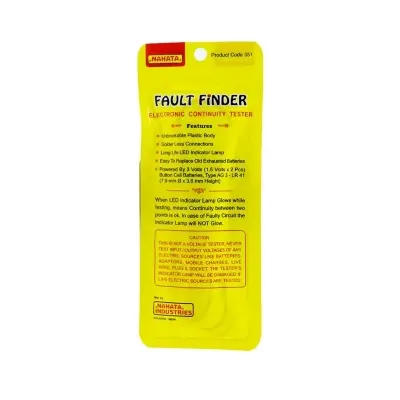 Picture of Fault Finder Electronic Continuity Tester with Battery  Multimeter Similar Nahata 